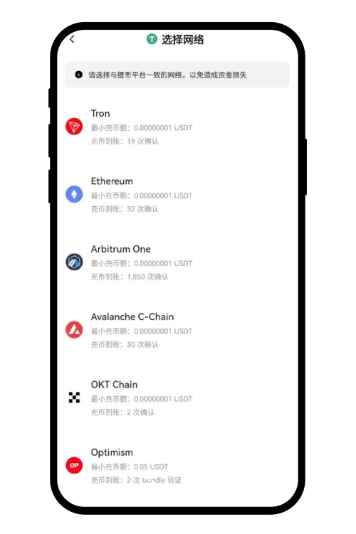 为什么欧 易app更新后没有 TRC20 和 ERC20 网络了？